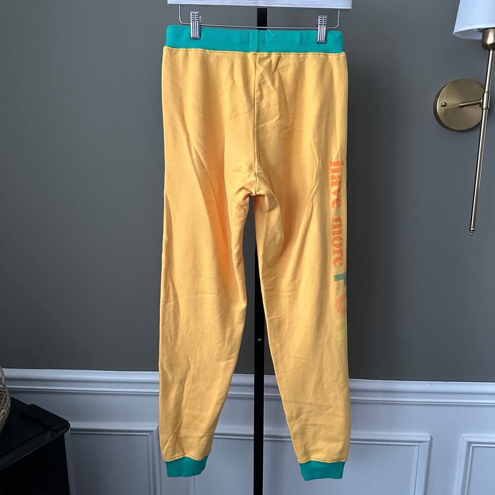 Warm Fun Women’s Aloha Sweatpants Yellow XS - Picture 3 of 7
